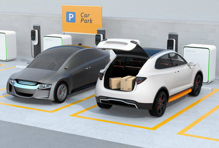 高效便捷的车箱送货服务 蓝车主干停车场的创新应用